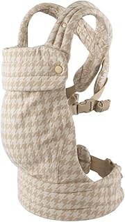 Ergonomic Baby Carrier Newborn to Toddler, Lightweight & Breathable Cotton Infant Carrier for Hands Free Comfort (Houndstooth)