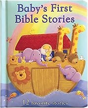 Baby's First Bible Stories Padded Board Book - Gift for Easter, Christmas, Communions, Newborns, Birthdays, Beginner Bible