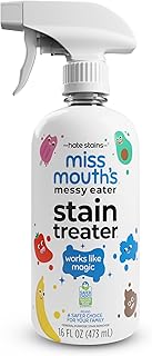 Miss Mouth's Messy Eater Stain Treater Spray - 16oz Stain Remover - Newborn & Baby Essentials - No Dry Cleaning Food, Grease, Coffee Off Laundry, Underwear, Fabric