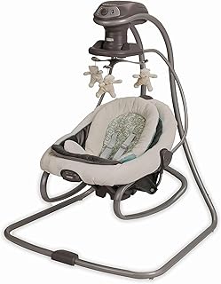 Graco DuetSoothe 2 in 1 Portable Baby Swing & Baby Rocker, Multi Direction, Vibration, Winslet