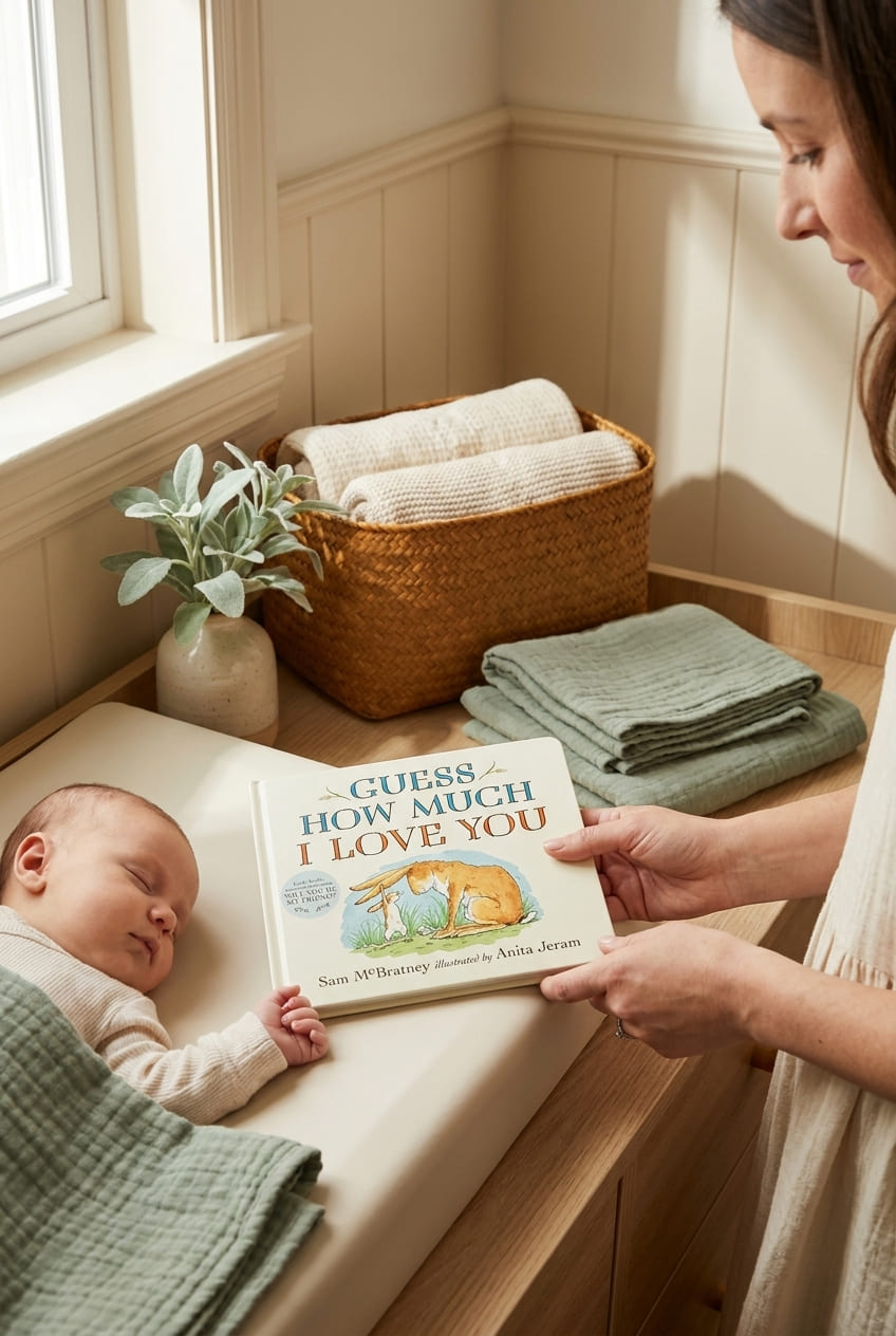 Guess How Much I Love You: (The Heartwarming Tale of Little Nutbrown Hare Loving Right Up to the Moon and Back - An Ideal Baby Shower Gift & Easter Basket Stuffer for Babies & Toddlers)